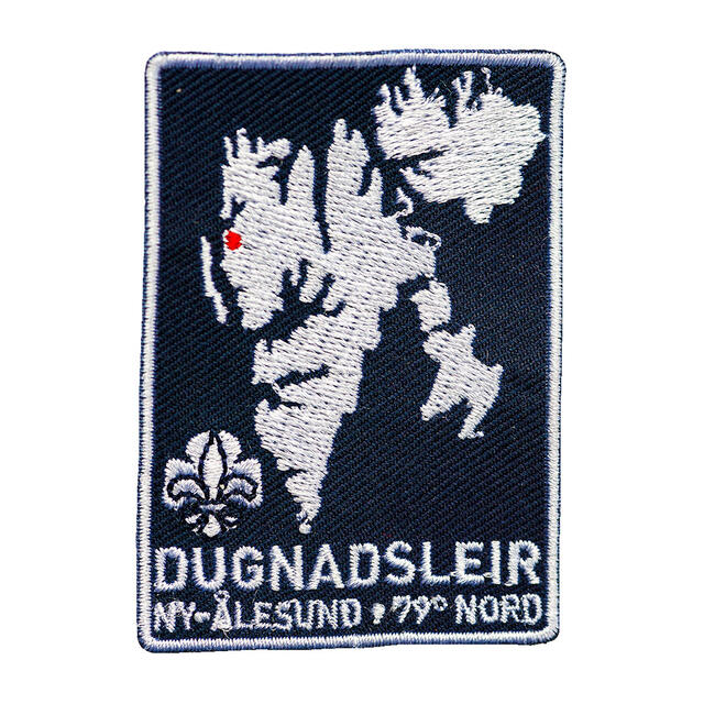 Dugnadsleir Ny-Ålesund NSF Leirmerke Ny-Ålesund