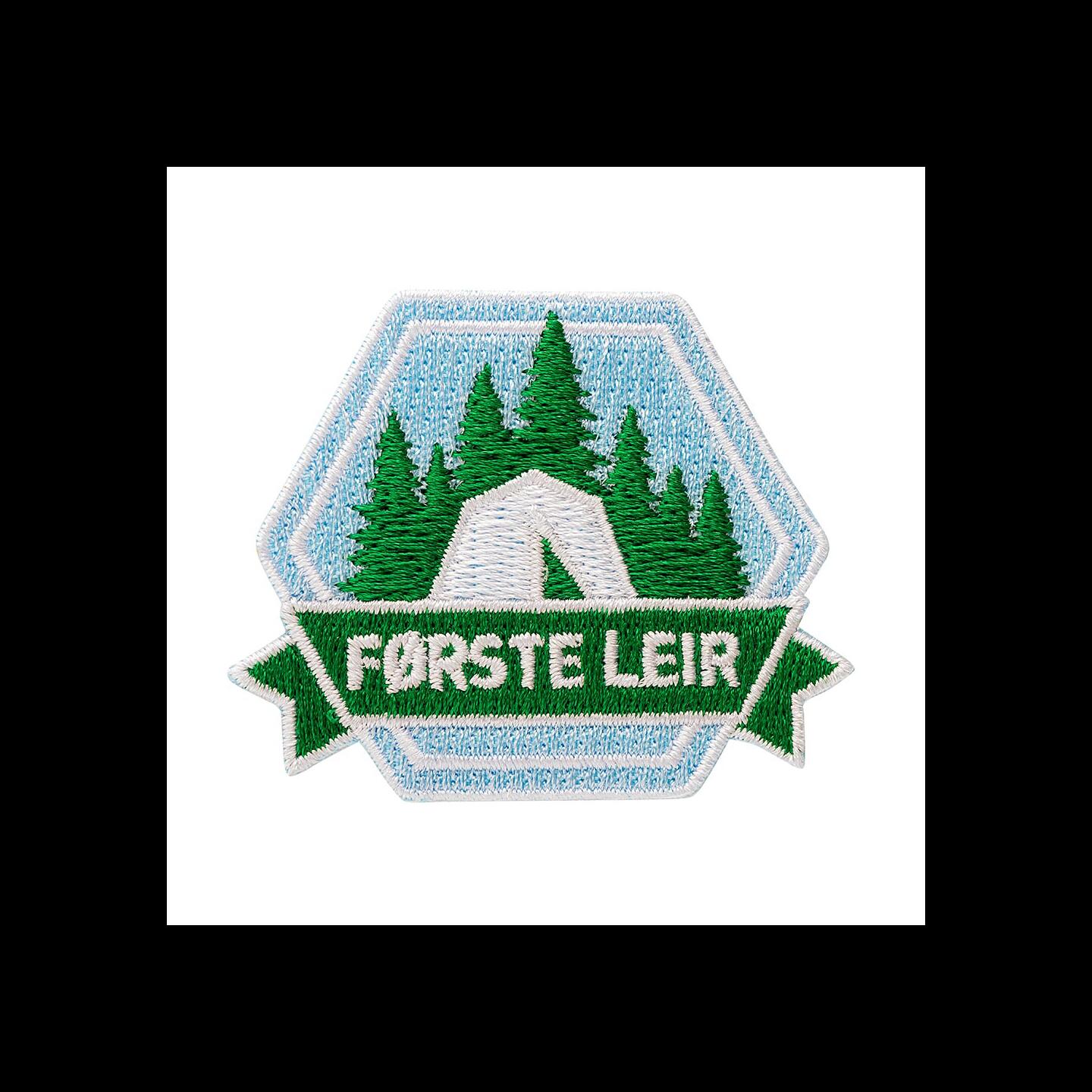 Første leir NSF Motivasjonsmerke Første leir - speider - speider - speider - speider - speider - speider - speider