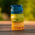Gavepakke med brettekopper Wildo Fold-A-Cup Bio 2,5 dl 3 pk.