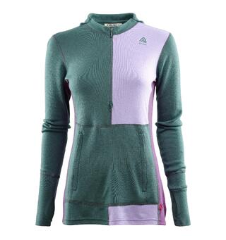 Hettegenser til dame Aclima Warmwool Hood Zip W 300