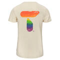 Regnbueskjorte til herre Tufte Eco Tee Rainbow M