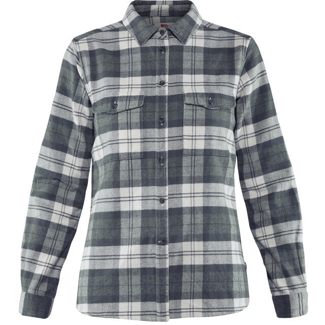Skjorte til dame Fjällräven Övik Heavy Flannel W 042