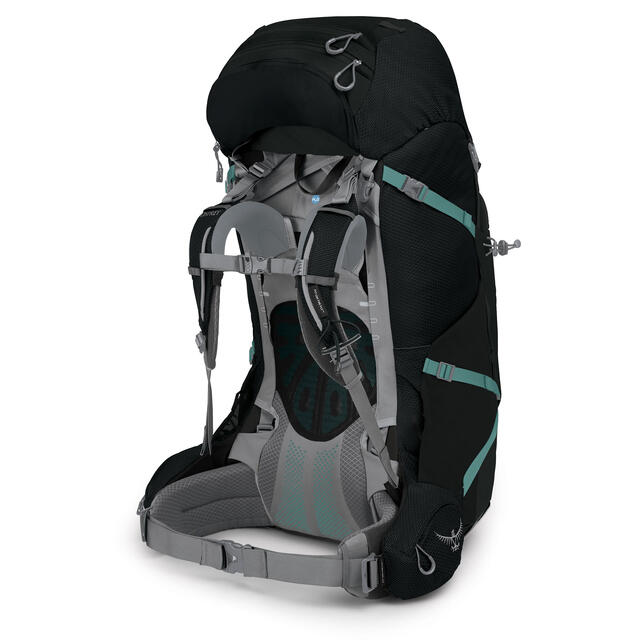 Storsekk til dame Osprey Ariel Plus 85 XS/S Black