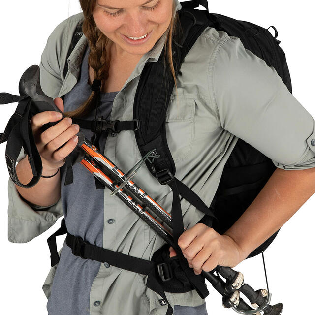 Dagstursekk til dame Osprey Tempest 20 XS/S StealthBlack