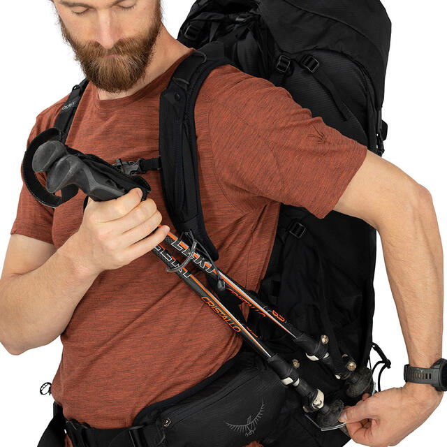 Dagstursekk til herre Osprey Talon 44 L/XL StealthBlack