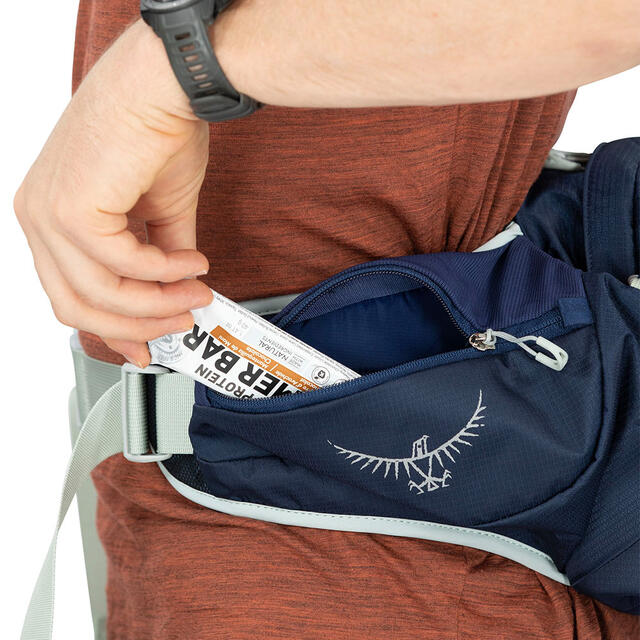 Hoftesekk til herre Osprey Talon 6 CeramicBlue
