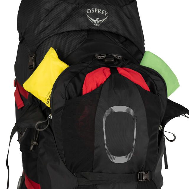 Storsekk til herre Osprey Aether Plus 100 L/XL Black