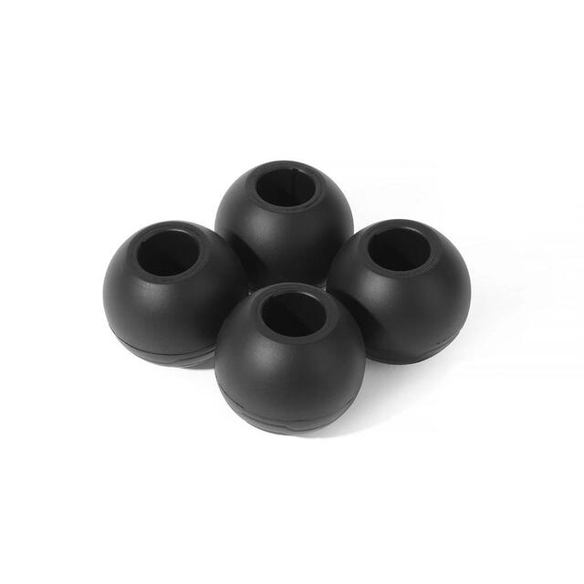 Fotball til Helinox Helinox Ball Feet Set 45 mm Black