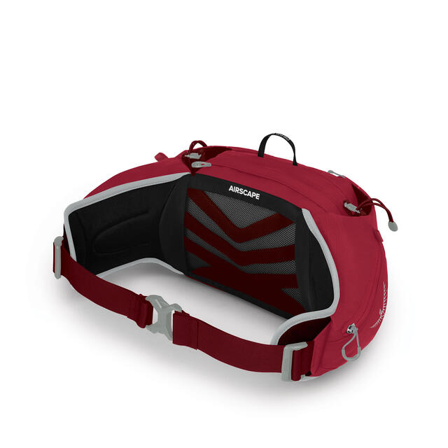 Hoftesekk til herre Osprey Talon 6 CosmicRed