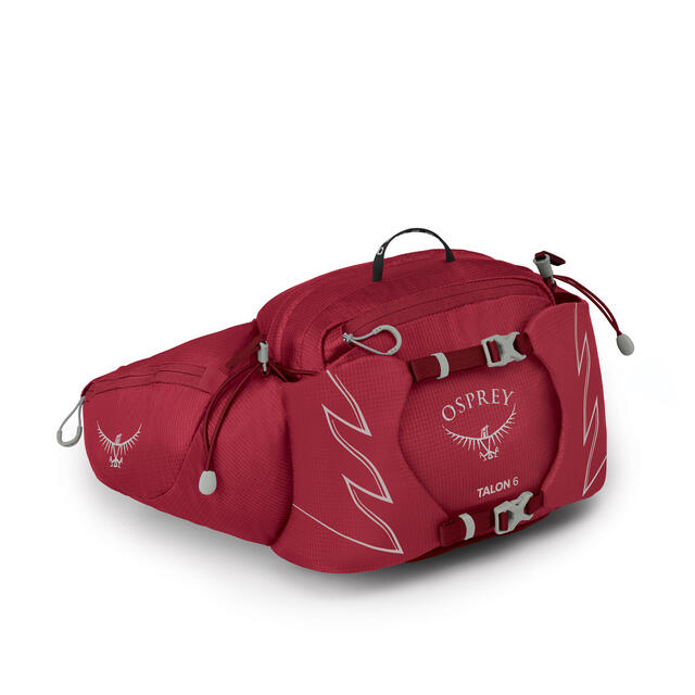 Hoftesekk til herre Osprey Talon 6 CosmicRed