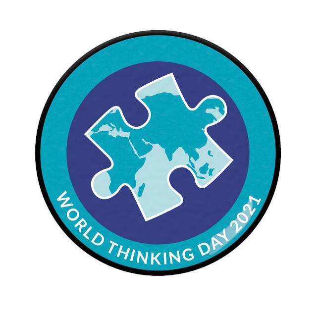 Tenkedagspins 2021 WAGGGS World Thinking Day Pin 2021