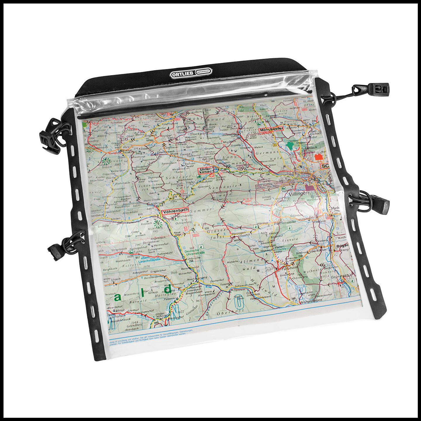 Kartmappe til styreveske Ortlieb Ultimate Six MapCase Transparent - tysk - tysk - tysk - tysk - tysk - tysk - tysk