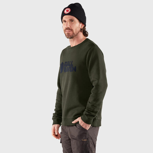 Genser til herre XS Fjällräven Logo Sweater M XS 662