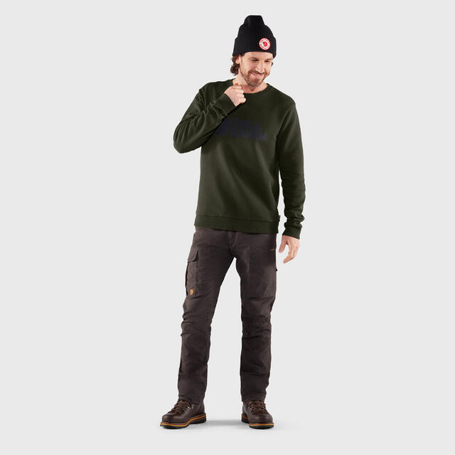 Genser til herre XS Fjällräven Logo Sweater M XS 662