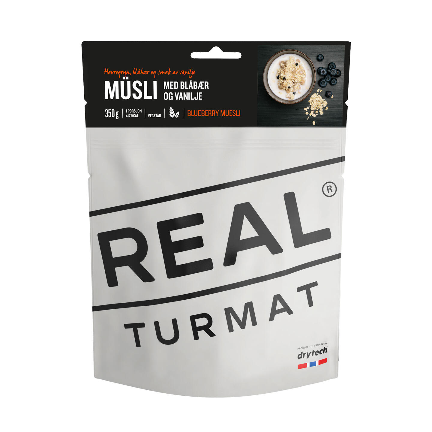 Blåbær- og vaniljemüsli - turmat - turmat - turmat - turmat - turmat - turmat - turmat