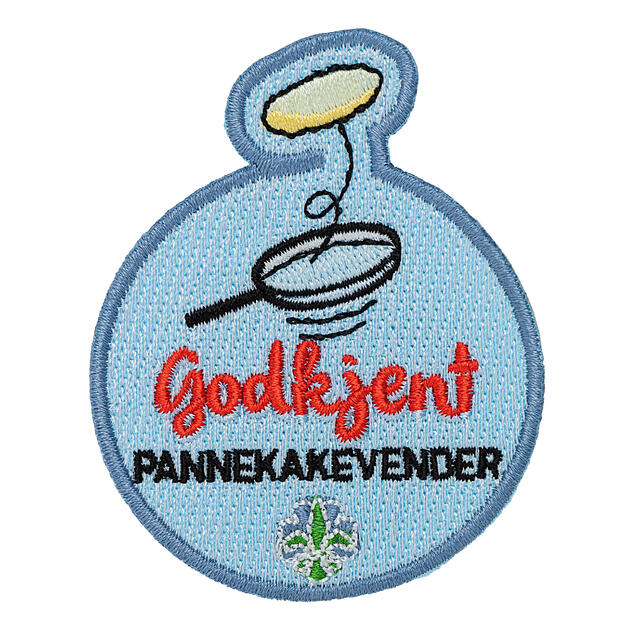 Pannekakevender NSF Motivasjonsmerke Pannekakevender