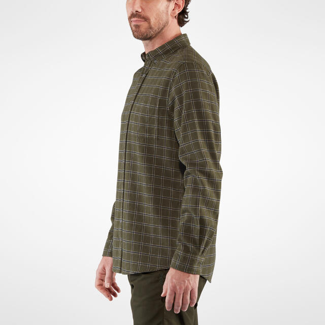 Skjorte til herre S Fjällräven Övik Flannel M S 555