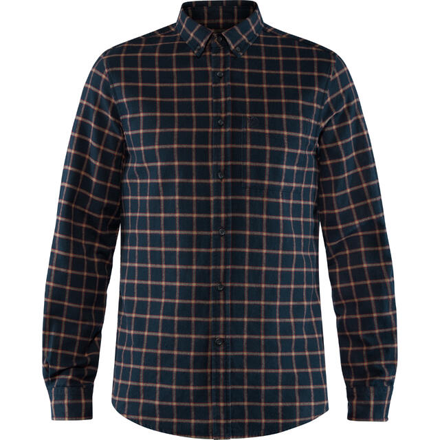 Skjorte til herre S Fjällräven Övik Flannel M S 555
