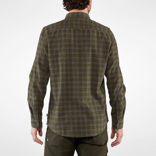 Skjorte til herre S Fjällräven Övik Flannel M S 555