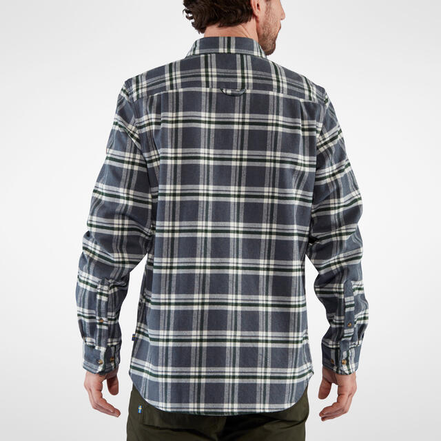 Skjorte til herre XL Fjällräven Övik Heavy Flannel M XL 555-2