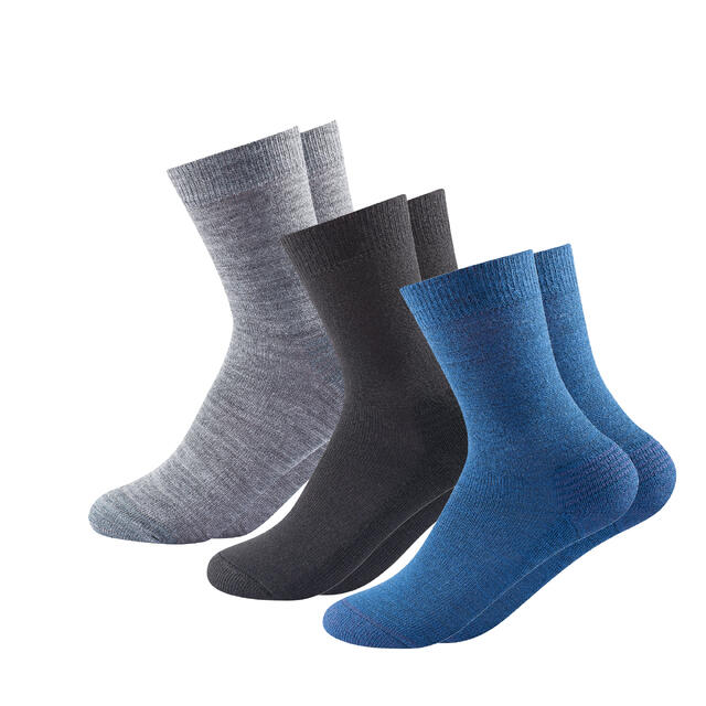 Sokkepakke til barn 31–34 Devold Daily Light Kid 3 pk. 31–34 273