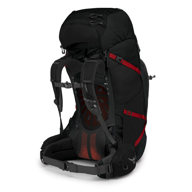 Storsekk til herre Osprey Aether Plus 85 L/XL Black