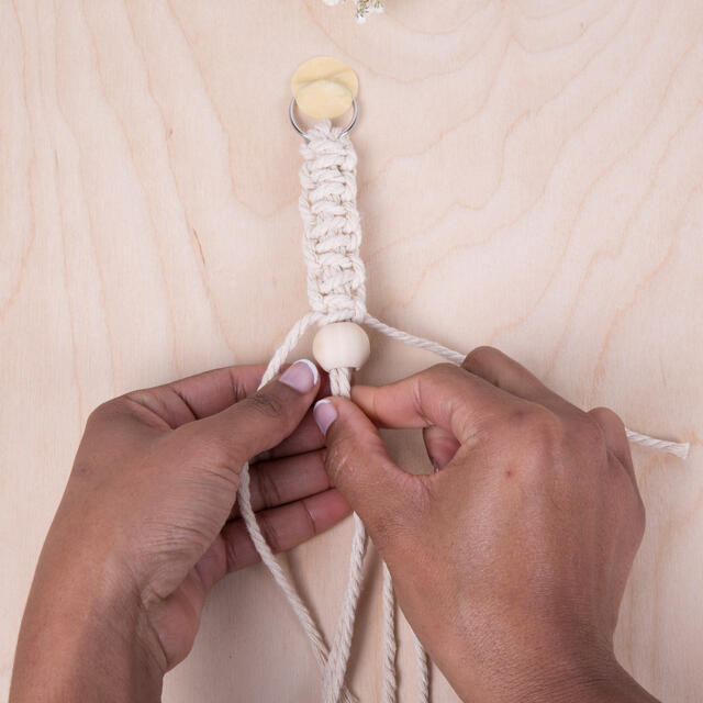 Lag din egen nøkkelhank 3 pk. Kikkerland Macrame Keychain DIY