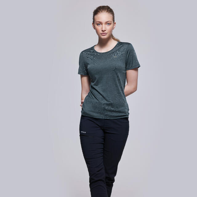 Skjorte til dame S Devold Valldal Merino Tee W S 427