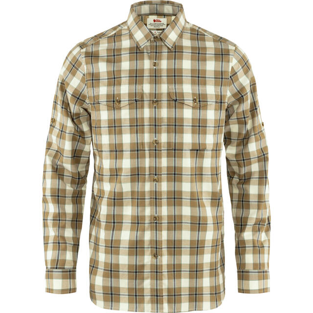 Skjorte til herre S Fjällräven Singi Flannel Shirt M S 232-6