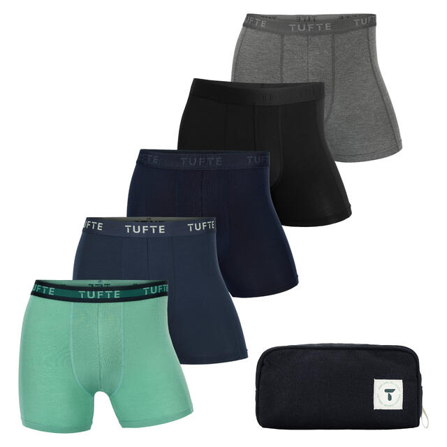 Boxerpakke til herre M Tufte Boxer Briefs 5 pk. M M 999 