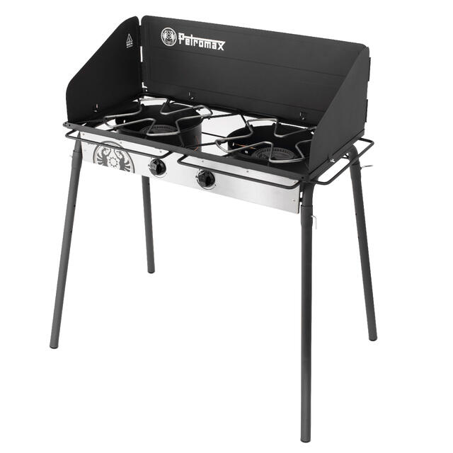 Kokebord med gassbrenner 10 kW Petromax Gas Table with Double Burner 