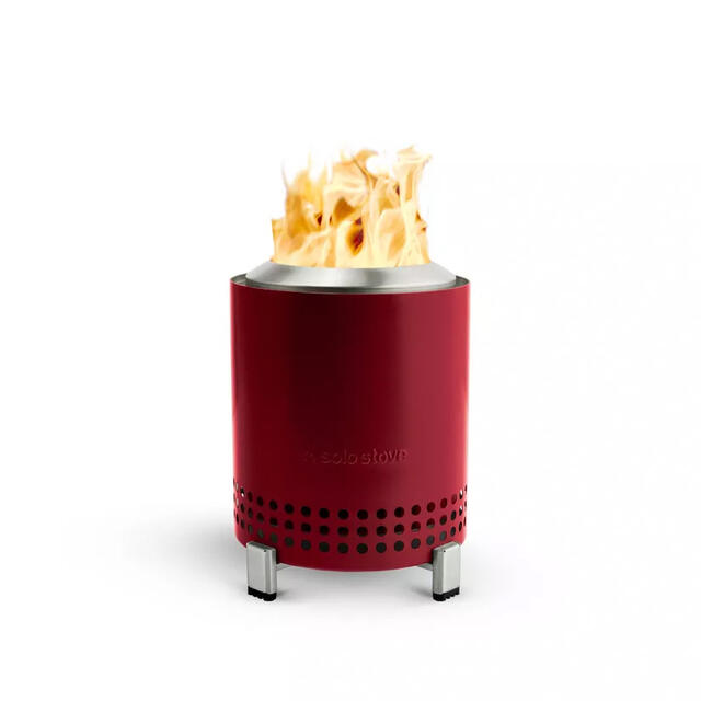 Leirbålbrenner Solo Stove Mesa MulberryRed