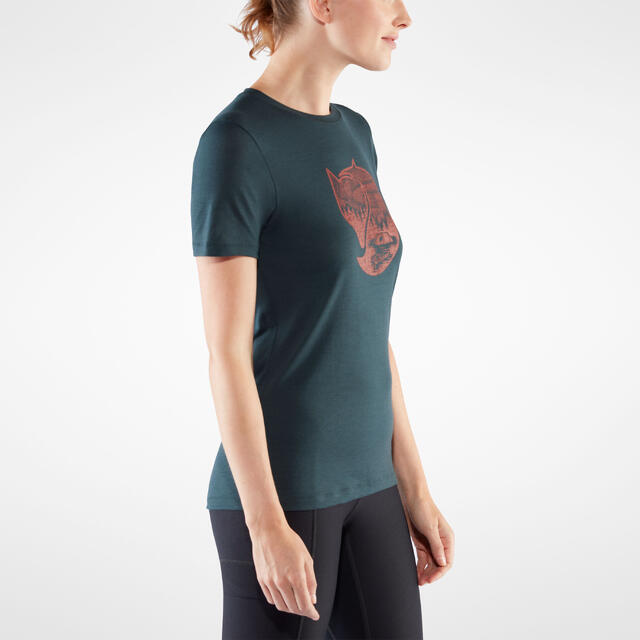 Skjorte til dame L Fjällräven Abisko Wool Fox W L 346-555