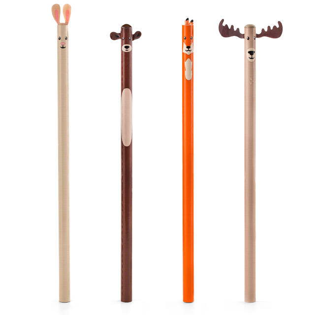 Blyantsett Kikkerland Woodland Pencils 4 pk.