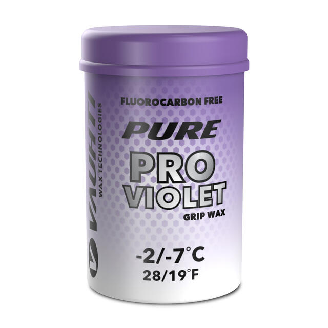Skismørning Fiolett Vauhti Pure Pro Violet Grip Wax 