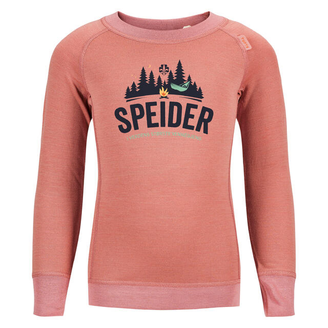 Speidertrøye til barn 9–10 år Tufte Bambull Crew Kid 134/140 193 NSF