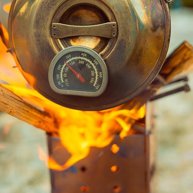 Steketermometer til bakerovn Firebox Billy Bysh Pot Thermometer