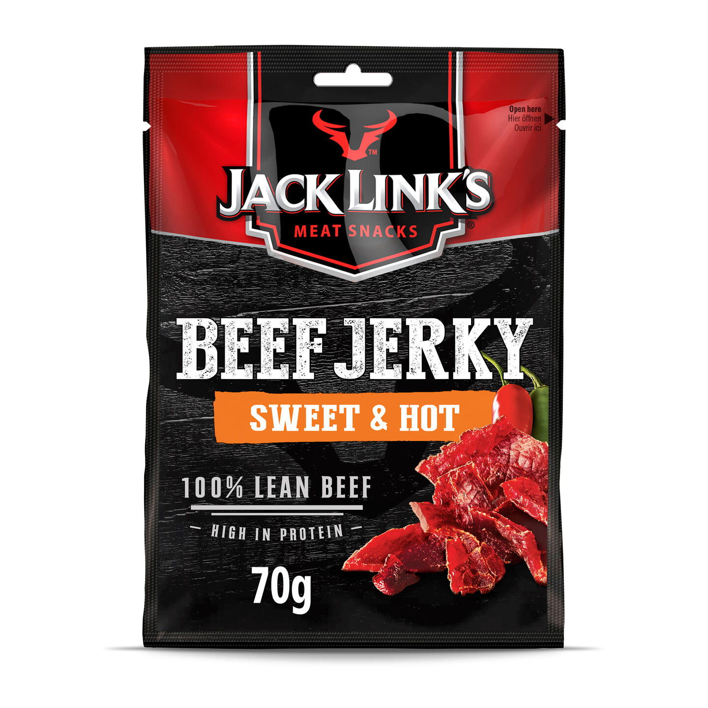 Beef Jerky Sweet And Hot