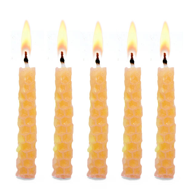 Lag ditt eget vokslys Kikkerland Natural Beeswax Candle Kit 