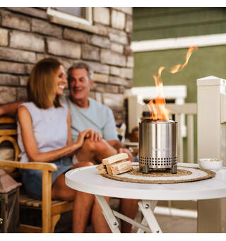 Leirbålbrenner Solo Stove Mesa Steel