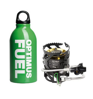 Multifuelbrenner med flaske 4,2 kW Optimus Polaris Optifuel with Fuel Bottl