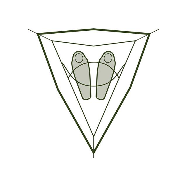 Tretelt til 2 Tentsile Connect PredatorCamo