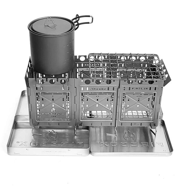 Bålbrenner Firebox Freestyle Modular Stove 8 Panel