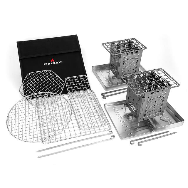 Bålbrenner Firebox Freestyle Modular Stove 8 Panel 