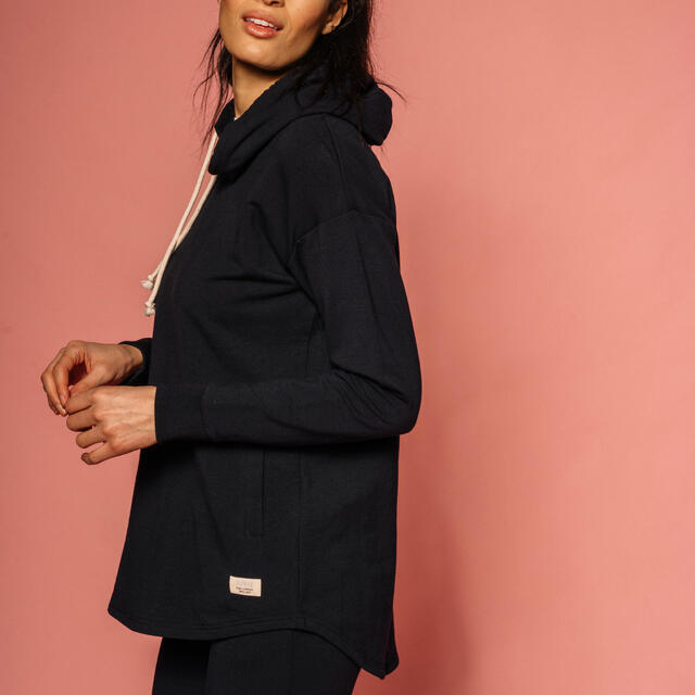 Hettegenser til dame XS Tufte Puffin Relaxed Hoodie W XS 001