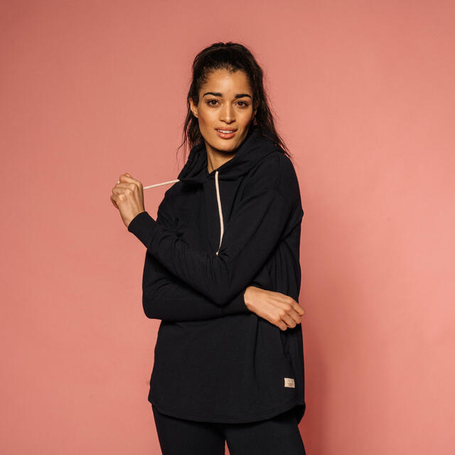 Hettegenser til dame XS Tufte Puffin Relaxed Hoodie W XS 001