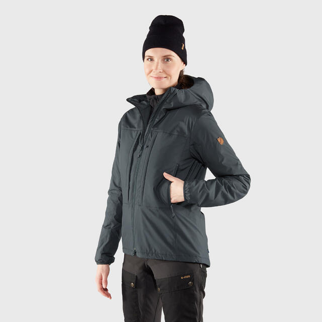 Jakke til dame M Fjällräven Keb Wool Padded Jacket W M 55 