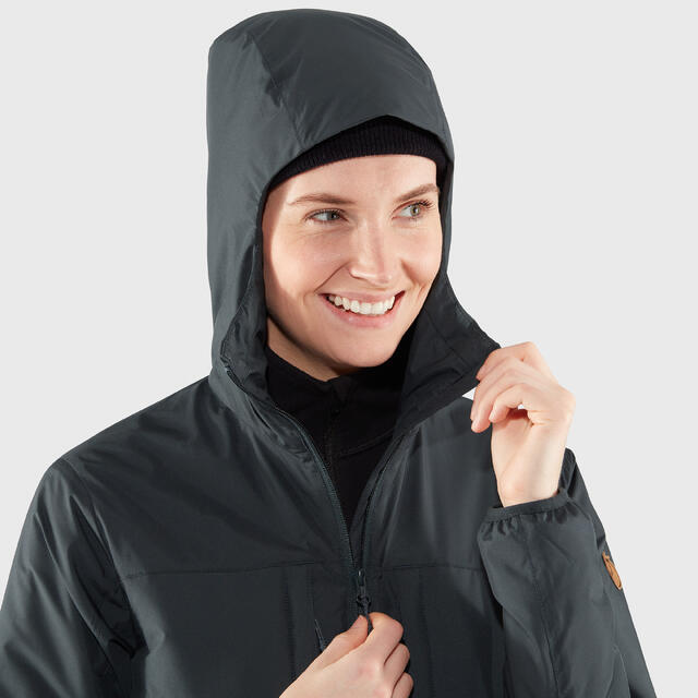 Jakke til dame M Fjällräven Keb Wool Padded Jacket W M 55