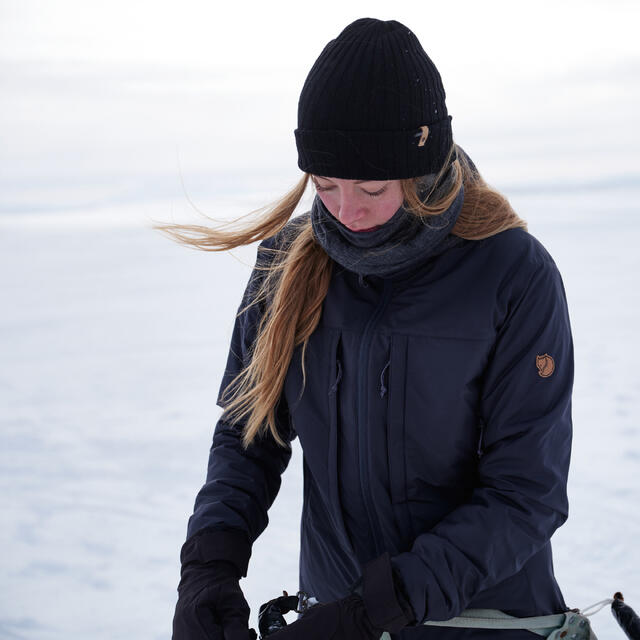 Jakke til dame M Fjällräven Keb Wool Padded Jacket W M 55