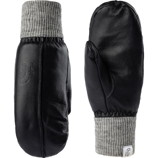 Votter til dame XS Johaug Leather Mitten 6 Black 